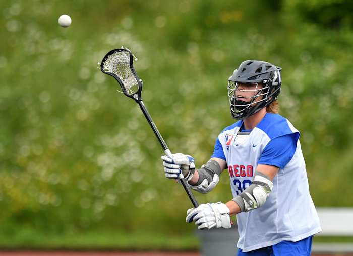 Oregon high school boys lacrosse 2022 all star game Taylor Balkom 16